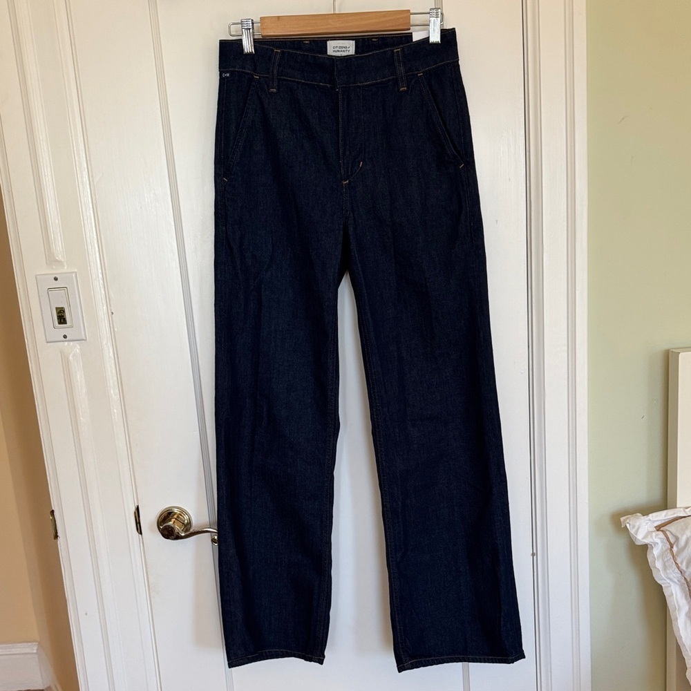NWT Citizens of Humanity Annina Pocket Trouser 30" jean in Jones Sz 23 - Picture 9 of 16